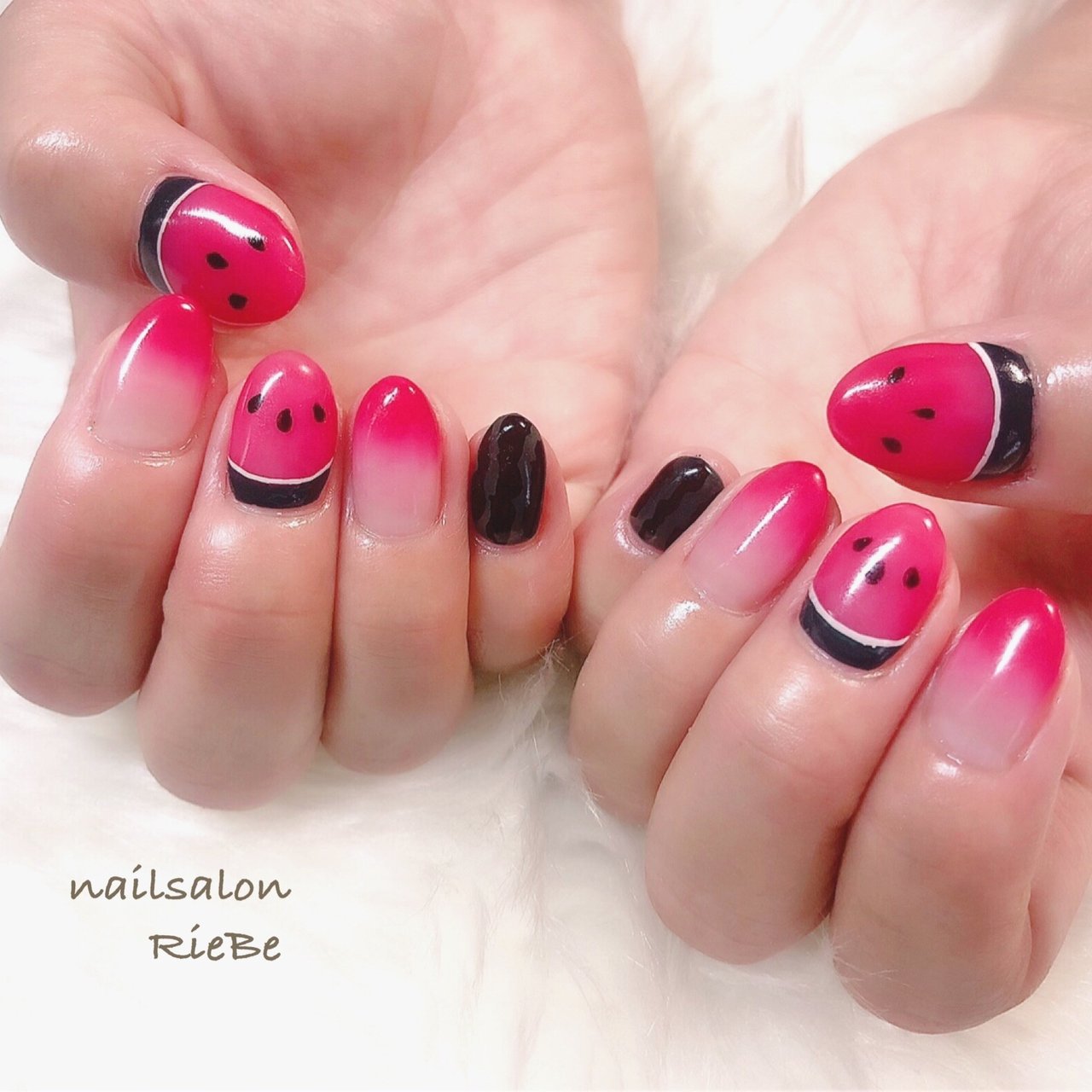 夏 リゾート 浴衣 ライブ ハンド Private Nail Salon Riebe リーヴェ のネイルデザイン No ネイル ブック