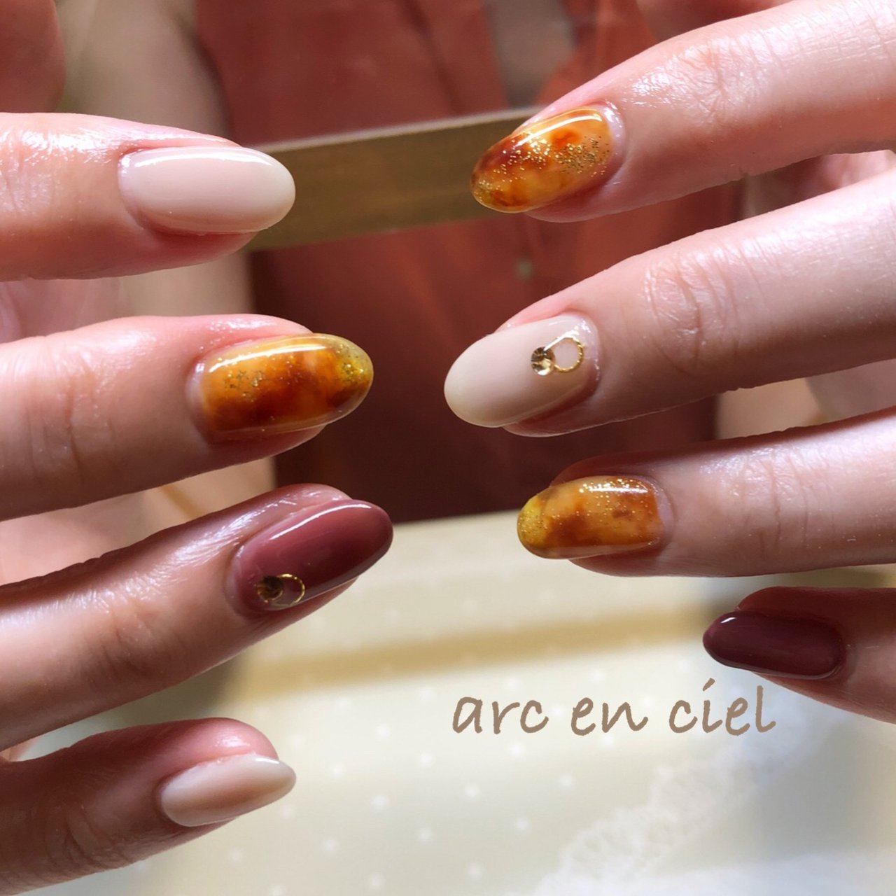 秋 オールシーズン 旅行 リゾート ハンド Nail Arcencielのネイルデザイン No ネイルブック