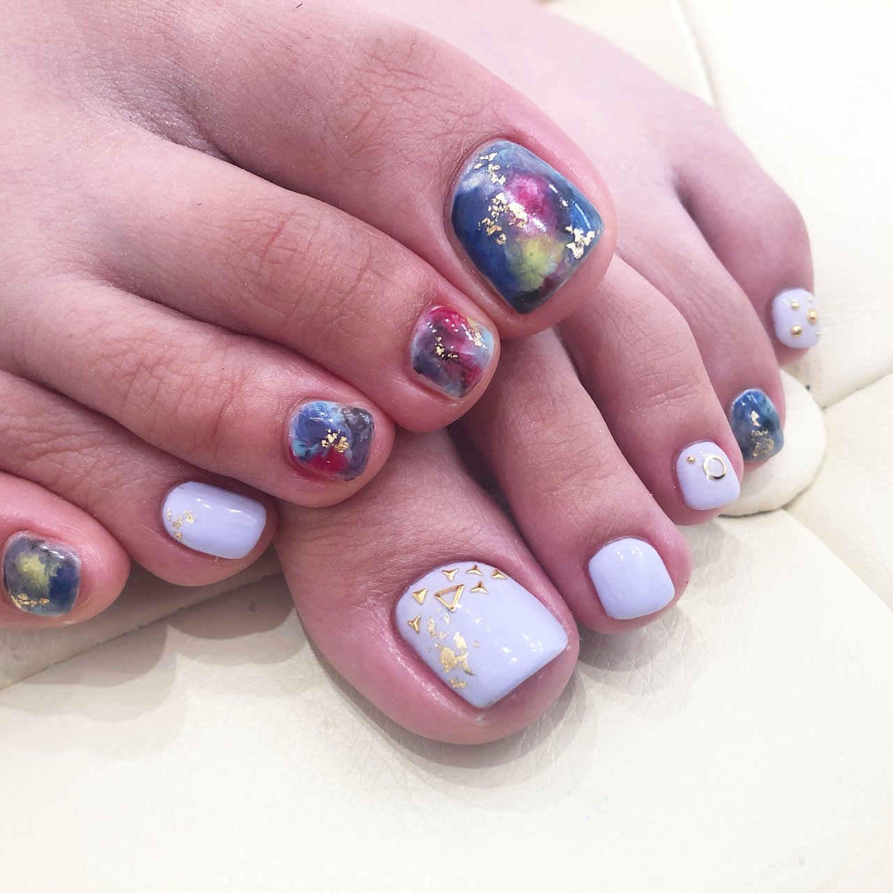 春 夏 秋 オールシーズン フット Nail Salon Lilieのネイルデザイン No ネイルブック