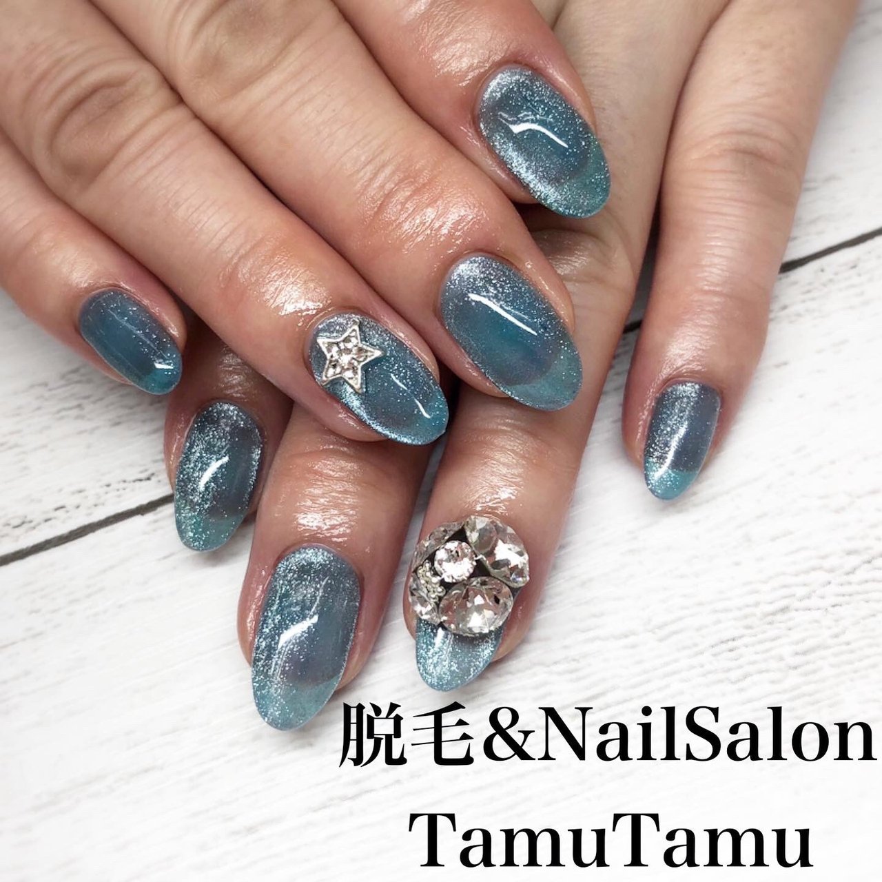 夏 旅行 梅雨 海 ハンド Tamutamuのネイルデザイン No ネイルブック