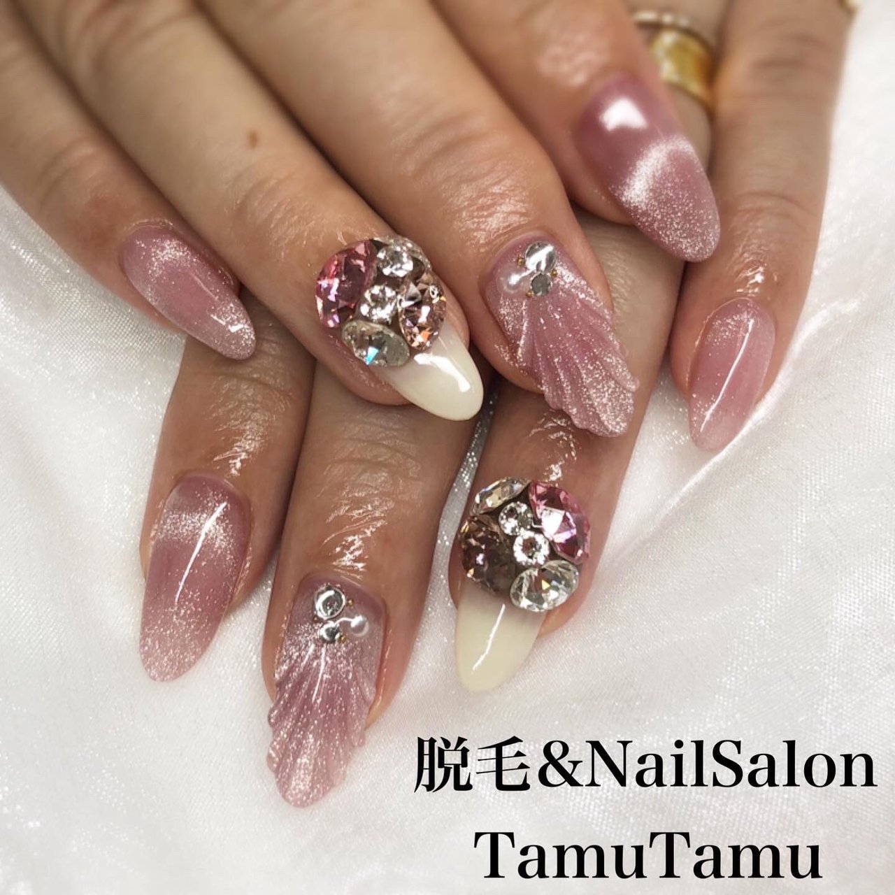 夏 オールシーズン パーティー 女子会 ハンド Tamuのネイルデザイン No ネイルブック