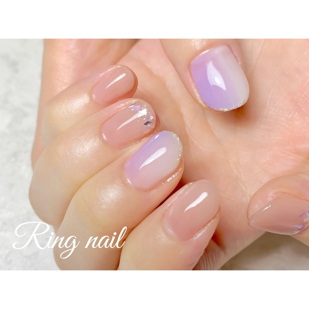 夏 オールシーズン オフィス デート ハンド Ringnailのネイルデザイン No ネイルブック