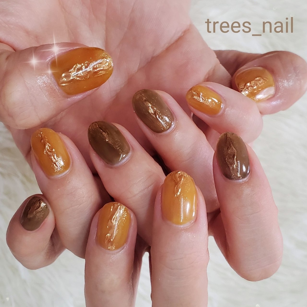 夏/秋/海/リゾート/ハンド - trees_nailのネイルデザイン[No.5571613