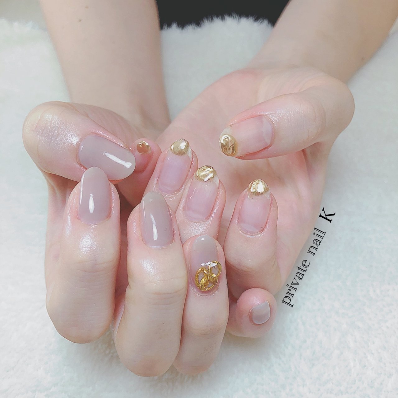 オールシーズン オフィス 女子会 ハンド ワンカラー Nailkのネイルデザイン No ネイルブック