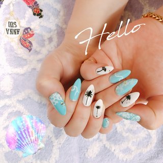 サーフのネイルデザイン ネイルブック