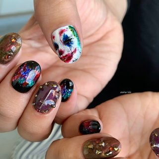 ジョーカーのネイルデザイン ネイルブック