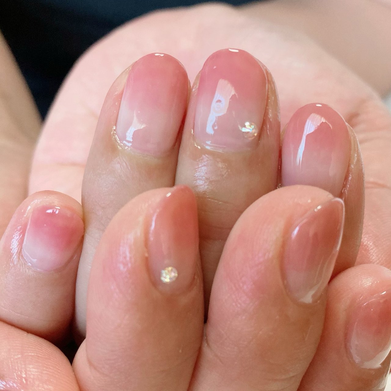 夏 秋 オフィス ハンド グラデーション きまぐれなネイル屋さんのネイルデザイン No ネイルブック