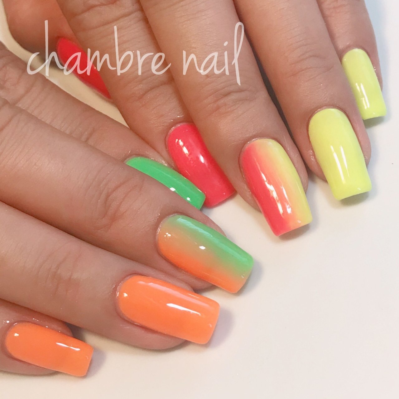 夏 旅行 海 リゾート ハンド Chambre Nailのネイルデザイン No ネイルブック