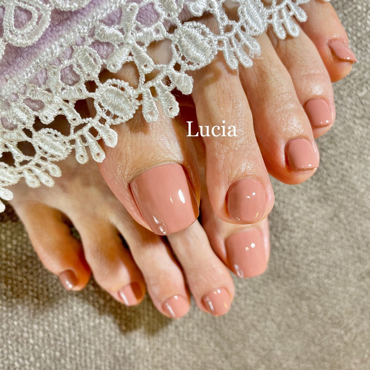 春 夏 秋 海 フット Nail Luciaのネイルデザイン No ネイルブック