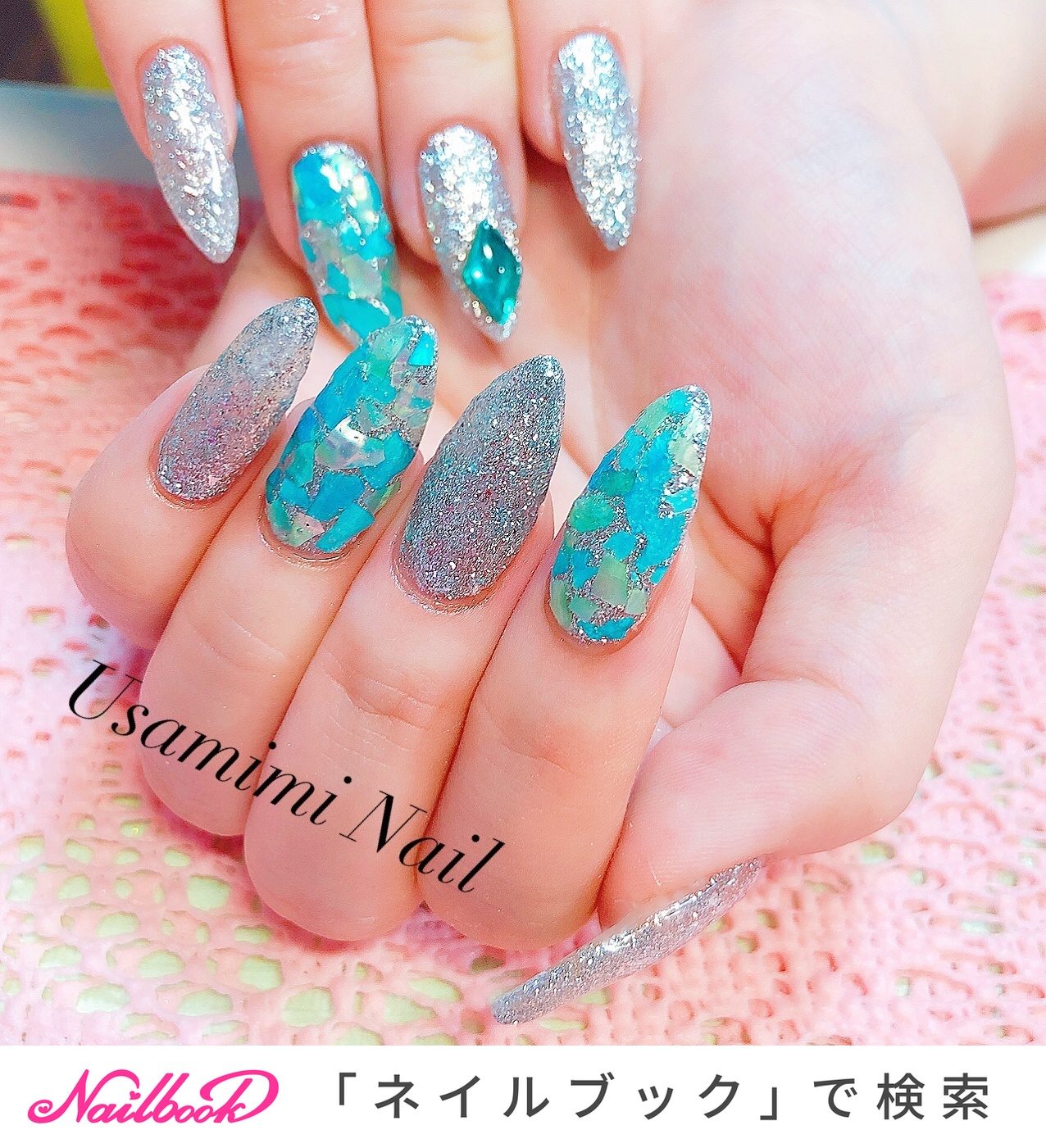 うさみみのネイルデザイン[No.5588066]｜ネイルブック