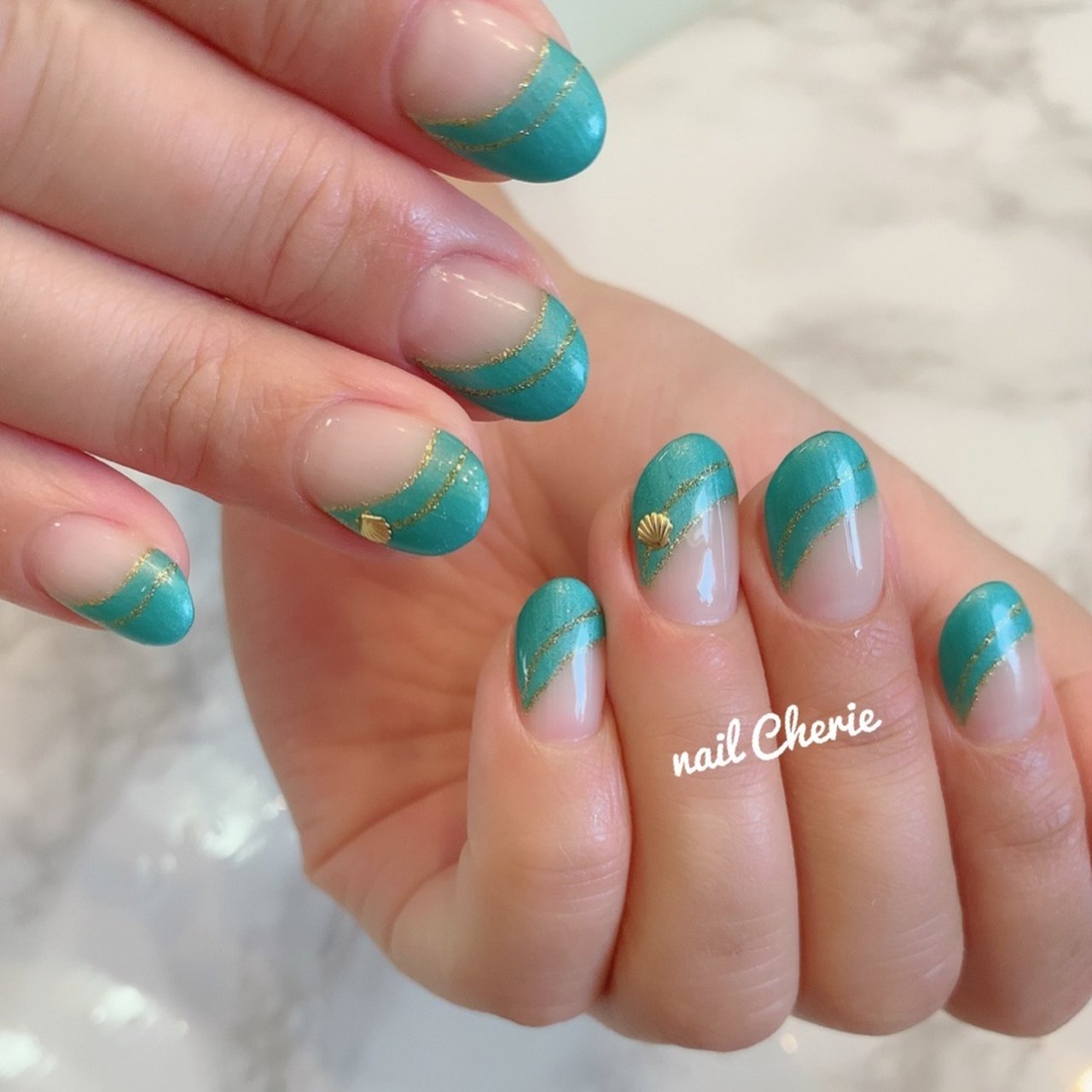 夏 海 リゾート 女子会 ハンド Nailcherieのネイルデザイン No 558 ネイルブック