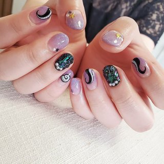 人気順 梅雨 オクタヴィネルのネイルデザイン ネイルブック