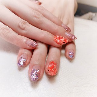 22年 新着順 立体金魚ネイルのネイルデザイン ネイルブック