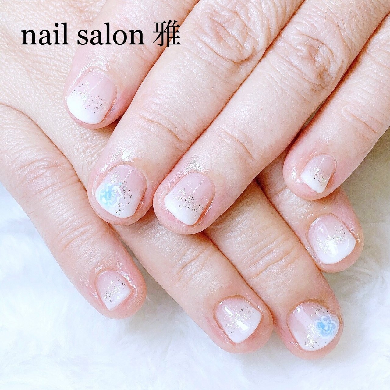 夏 オールシーズン リゾート オフィス ハンド Nail Salon School 雅のネイルデザイン No ネイルブック