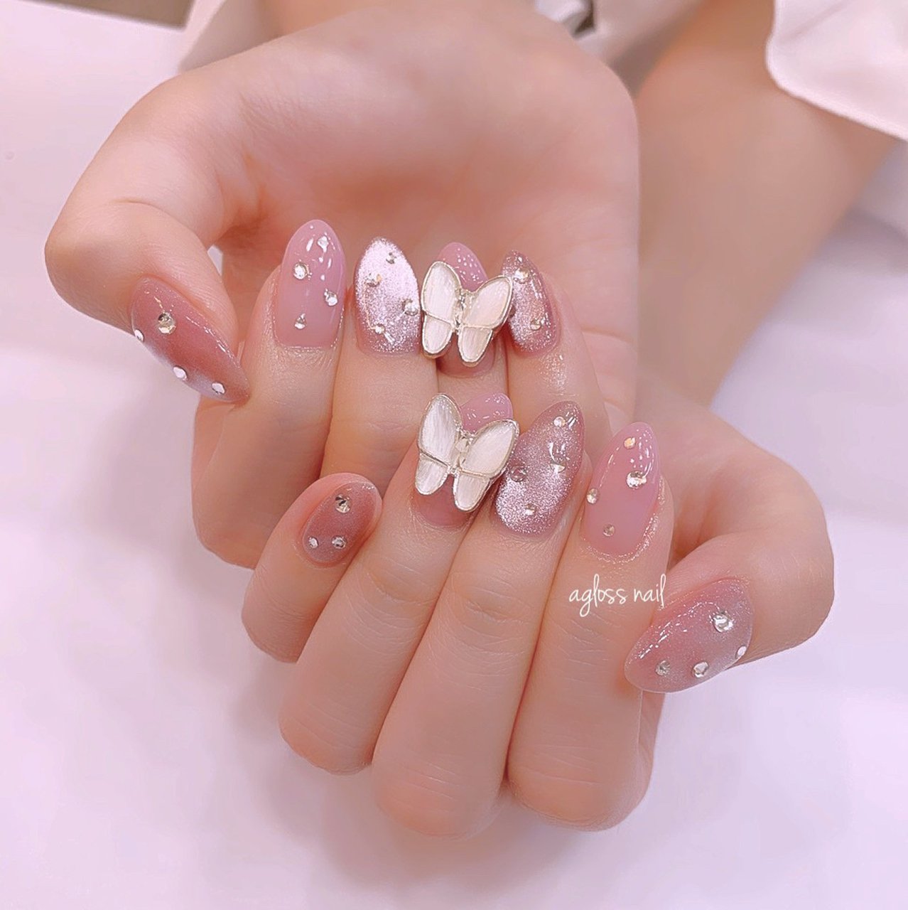 春 夏 秋 冬 ハンド Agloss Nailのネイルデザイン No ネイルブック