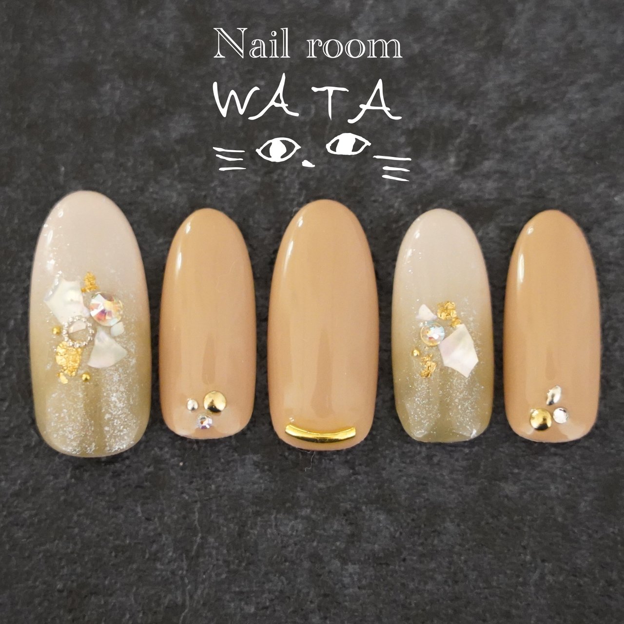 夏 秋 オフィス デート ハンド Nailroom Wataのネイルデザイン No ネイルブック