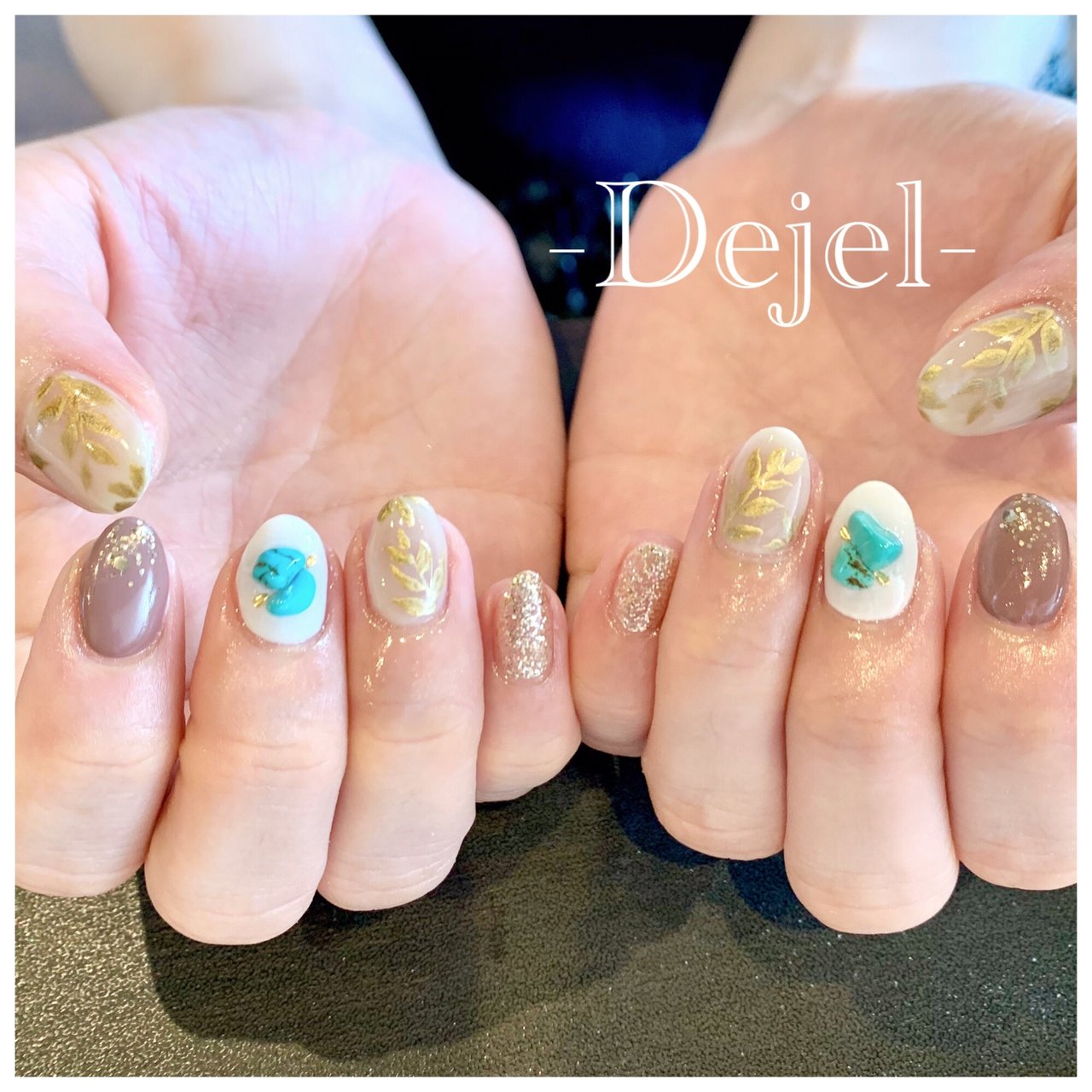 夏 海 リゾート デート ハンド Nail Salon Dejel ディジェールのネイルデザイン No ネイルブック