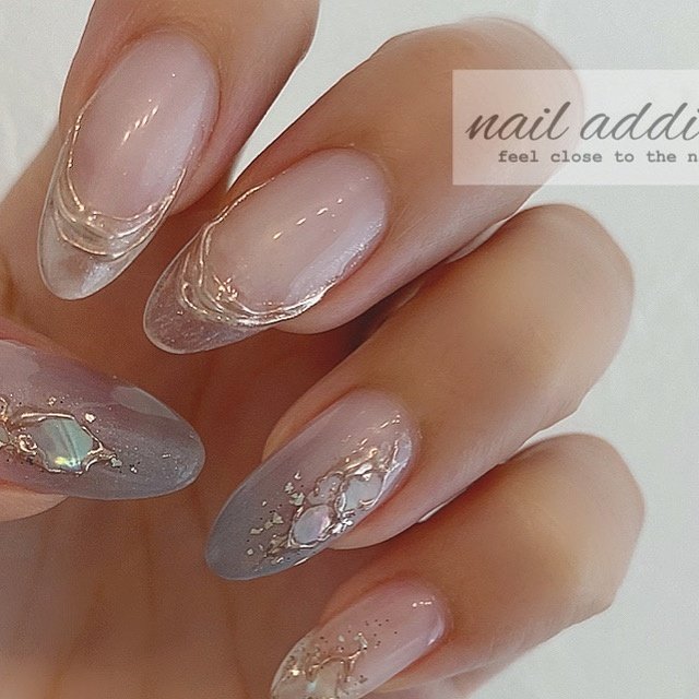 夏 秋 オールシーズン 女子会 ハンド Nail Addict 下関ネイルアディクト 大人の為のネイルサロンのネイル デザイン No ネイルブック