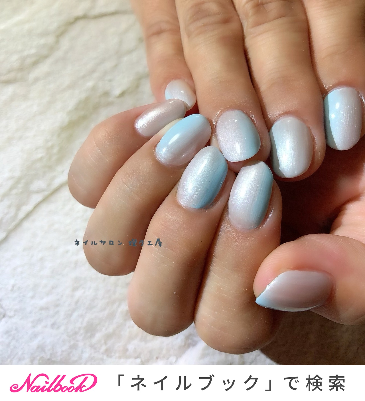 夏/オールシーズン/ハンド/グラデーション/ミディアム - akarinokoubouのネイルデザイン[No.5596202]｜ネイルブック