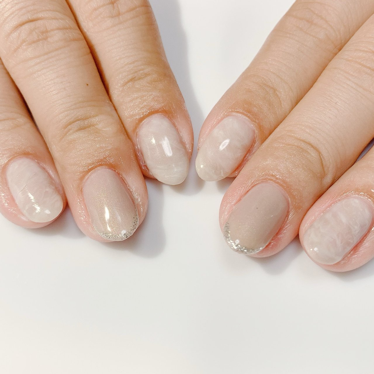 ネイルンページ LA396☆ヤシの木～大人カジュアルなボタニカルサーフネイルチップ