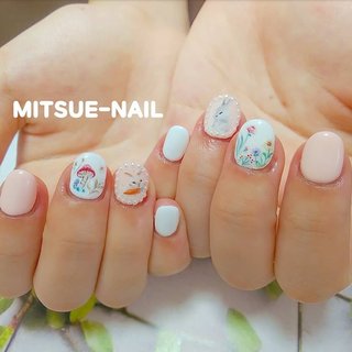 スカルプチュア 爪噛みのネイルデザイン ネイルブック