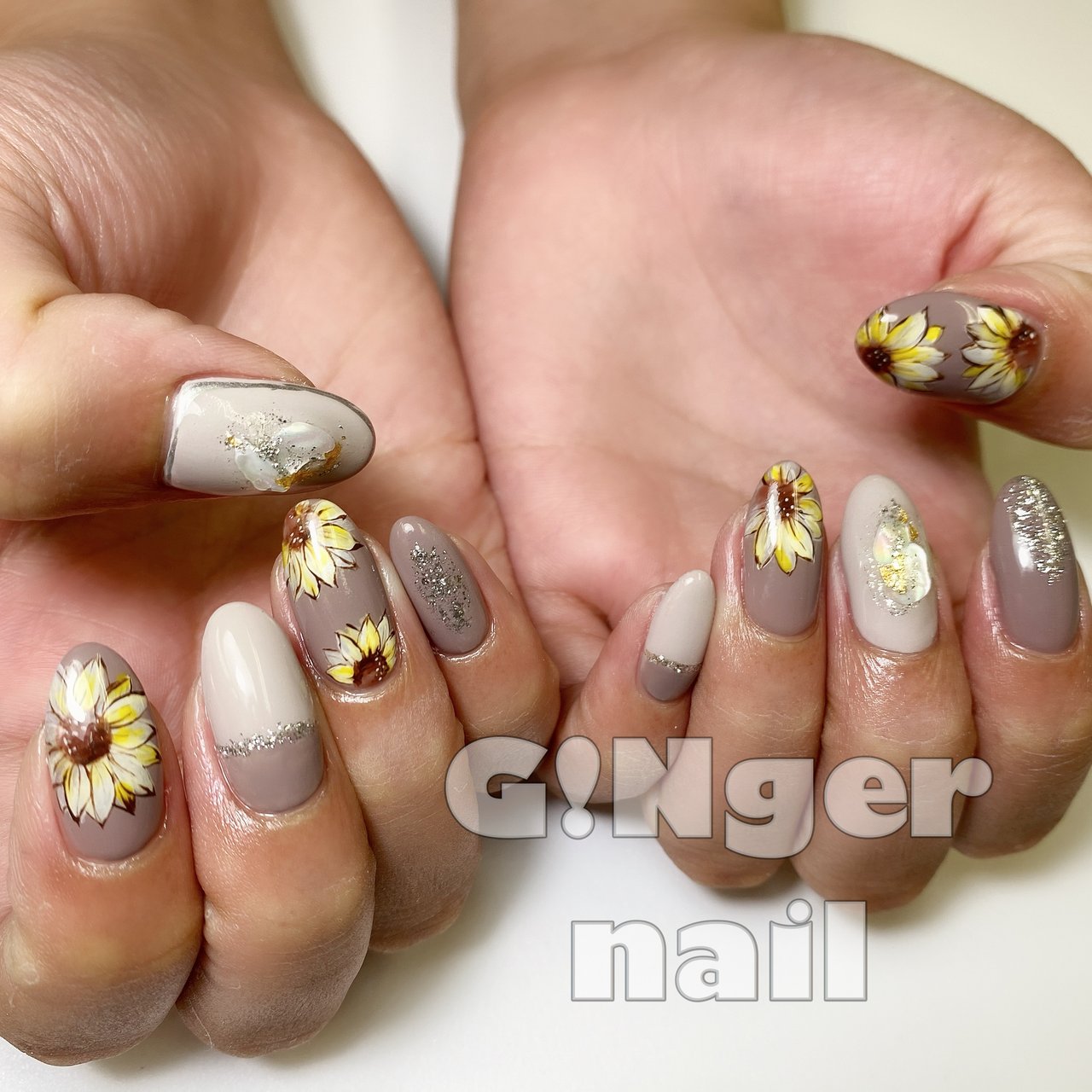 夏 秋 パーティー 女子会 ハンド Ginger Nail 代々木 ジンジャーネイルのネイルデザイン No ネイルブック