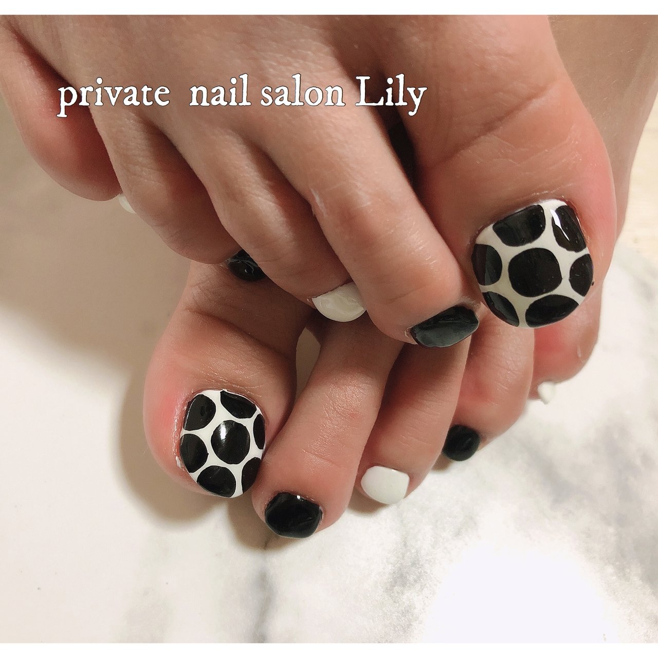 夏 オールシーズン フット フラワー 大理石 Aya 4158のネイルデザイン No ネイルブック