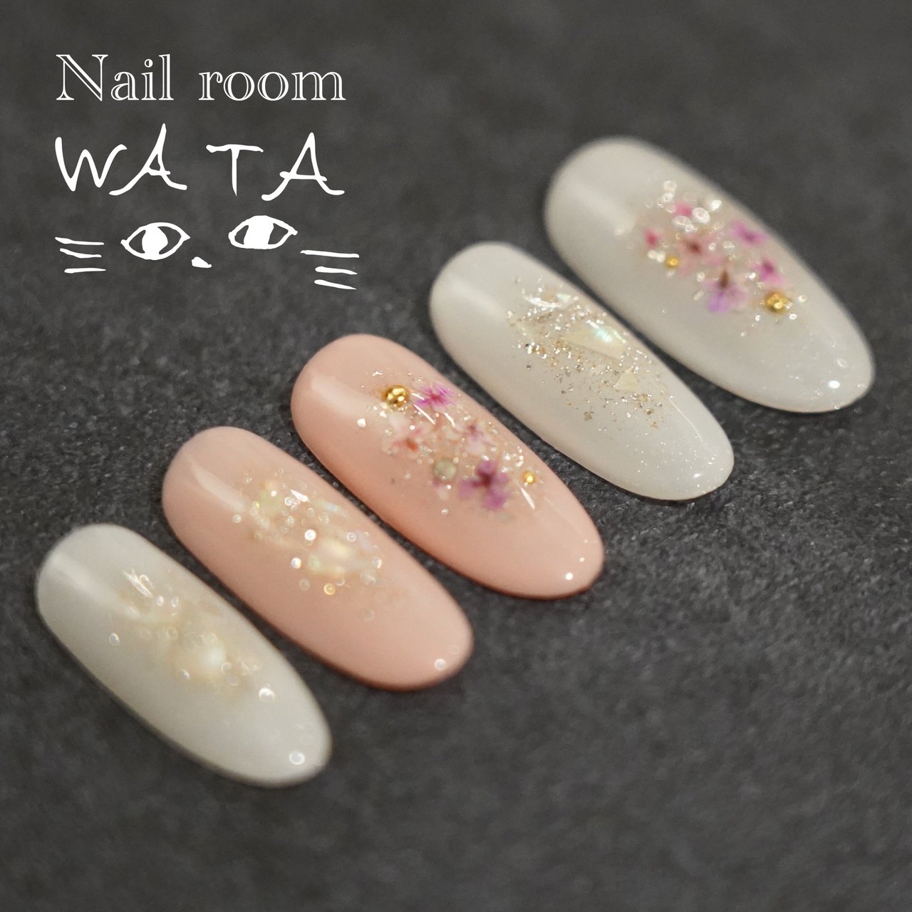 オールシーズン オフィス デート 女子会 ハンド Nailroom Wataのネイルデザイン No ネイルブック