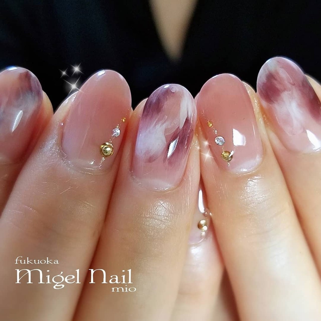 秋 冬 オフィス パーティー ハンド Migel Nailのネイルデザイン No ネイルブック