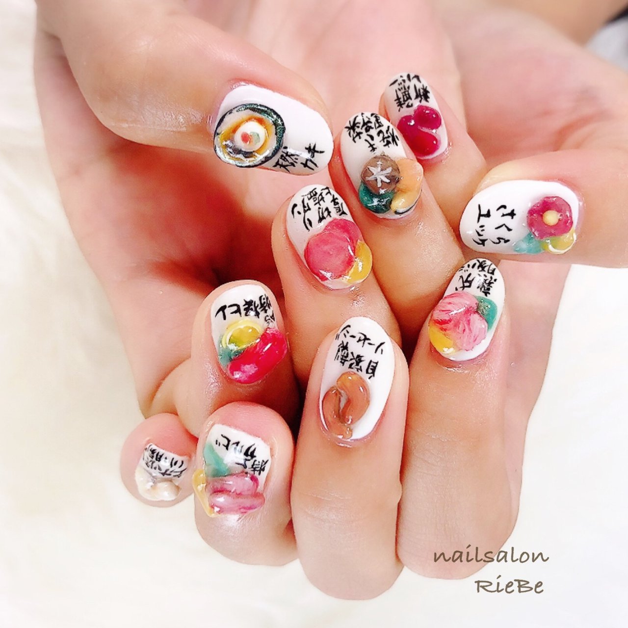 秋 オールシーズン 旅行 ハロウィン ハンド Nail Salon Riebe リーヴェ のネイルデザイン No ネイルブック