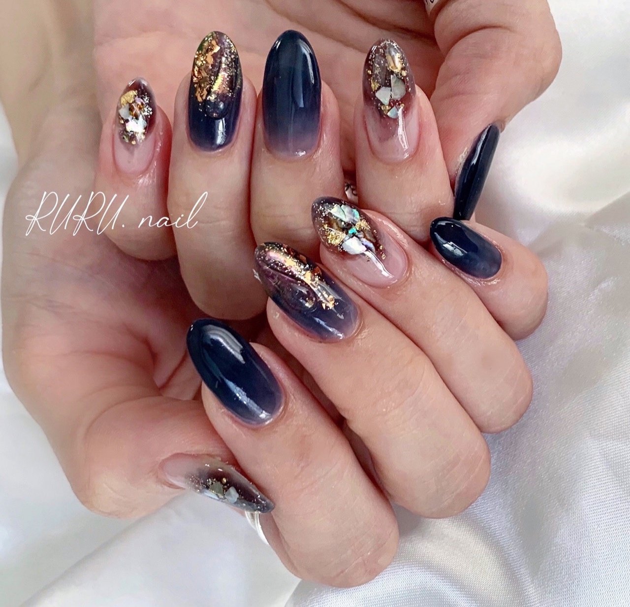 夏/秋/冬/オールシーズン/ハンド - RURU. nail ♡のネイルデザイン[No
