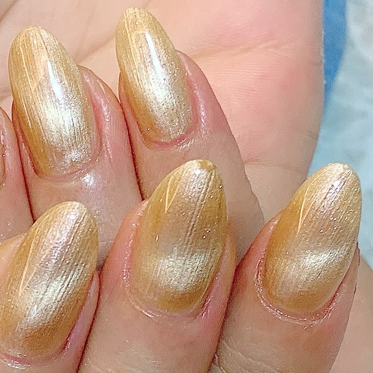 オールシーズン ハンド シンプル ミディアム イエロー Nailsalondecorのネイルデザイン No ネイルブック