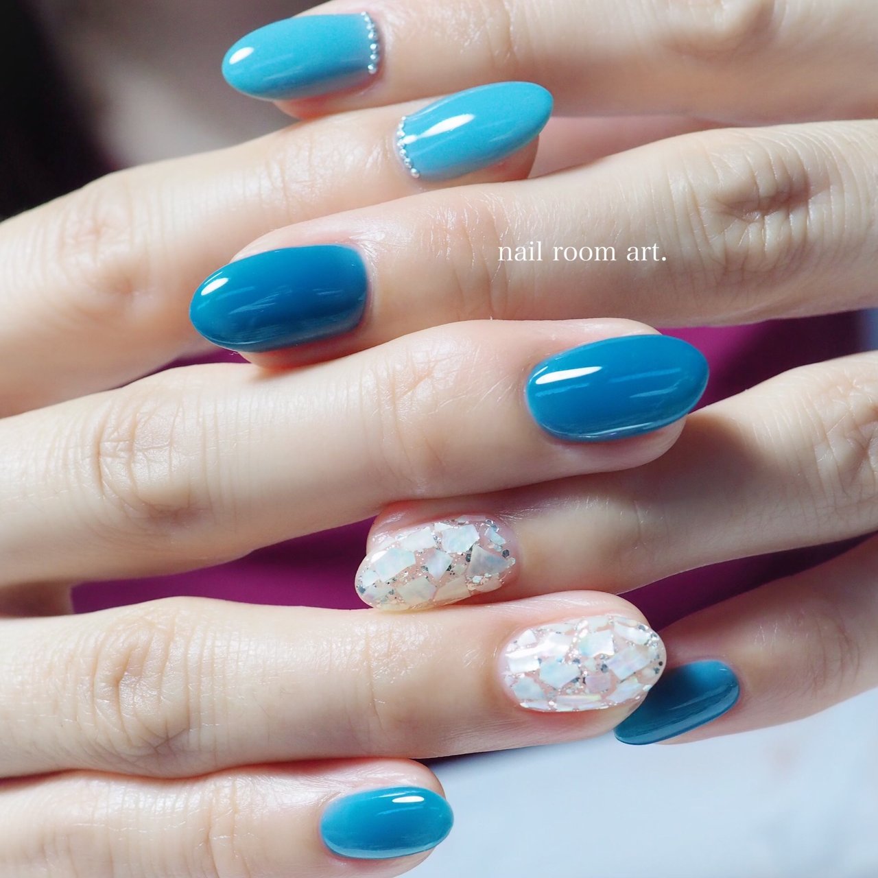 夏 海 リゾート ハンド シンプル Nail Room Art のネイルデザイン No ネイルブック