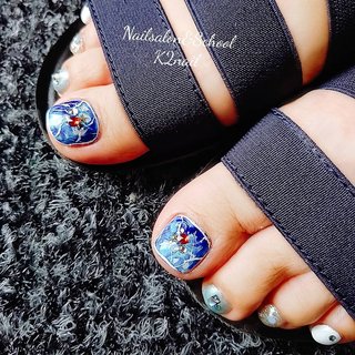 人気順 浴衣 お祭り 横浜のネイルスクールのネイルデザイン ネイルブック