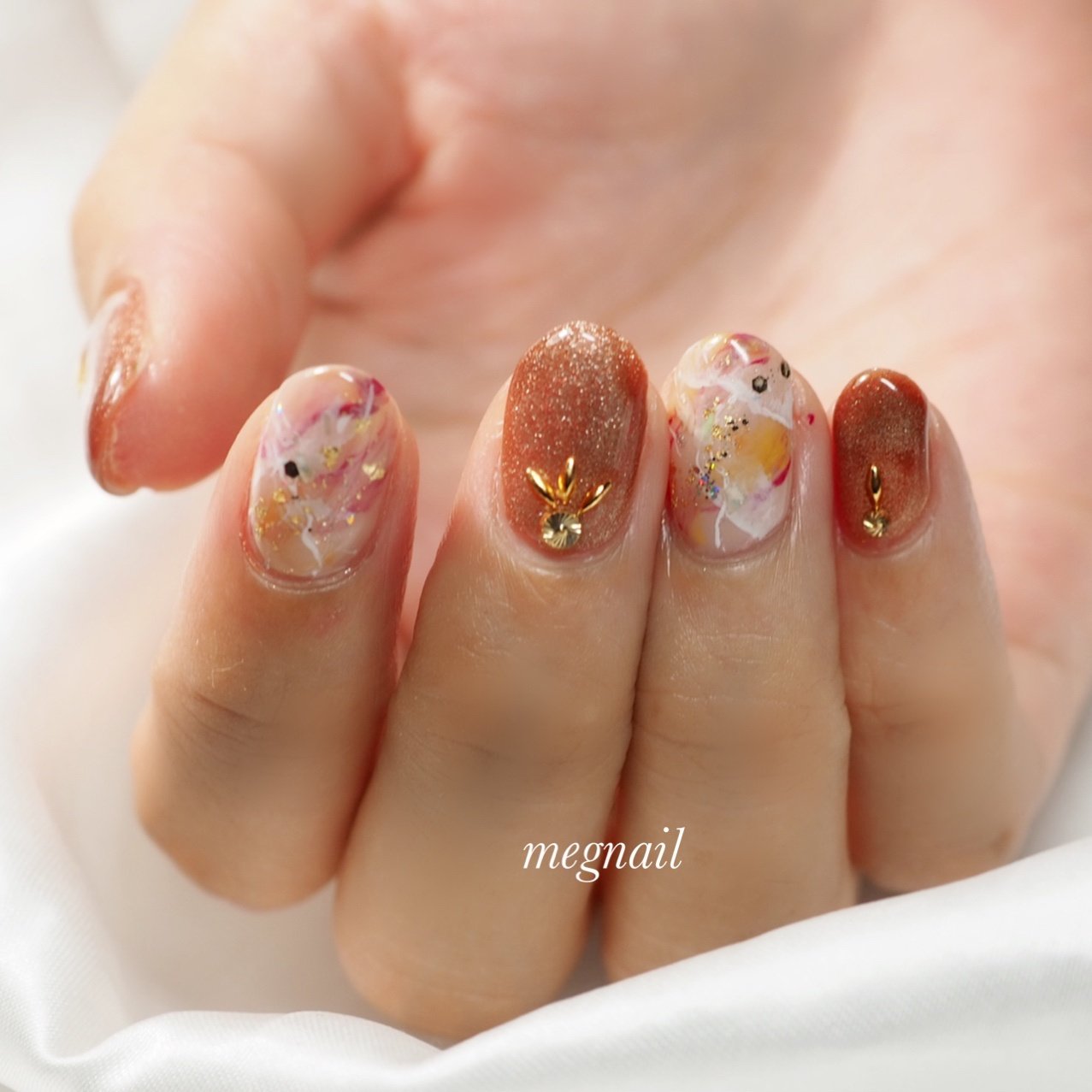 秋 旅行 スポーツ 女子会 ハンド Megnailのネイルデザイン No ネイルブック