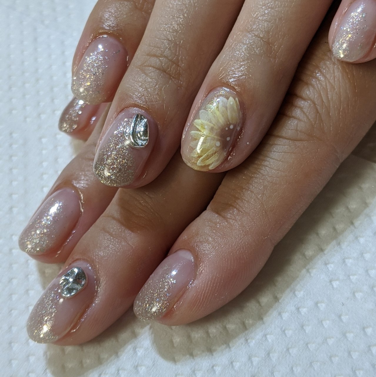 夏 海 リゾート 浴衣 ハンド Glanzia ｸﾞﾗﾝﾂｨｱ 南流山駅前6分nail Facialのネイルデザイン No ネイル ブック