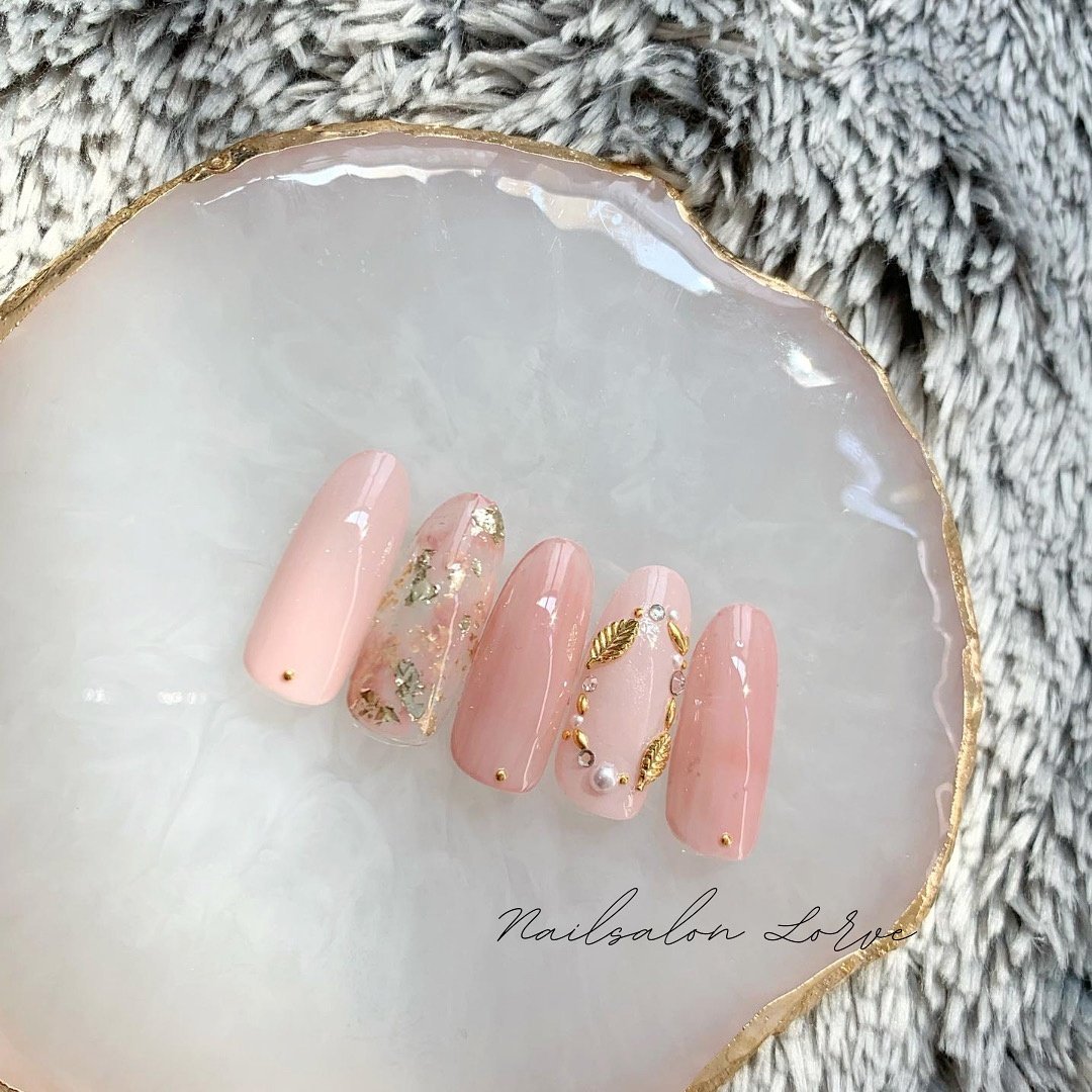 夏 秋 オールシーズン ハンド ワンカラー Nailsalon Lorveのネイルデザイン No ネイルブック