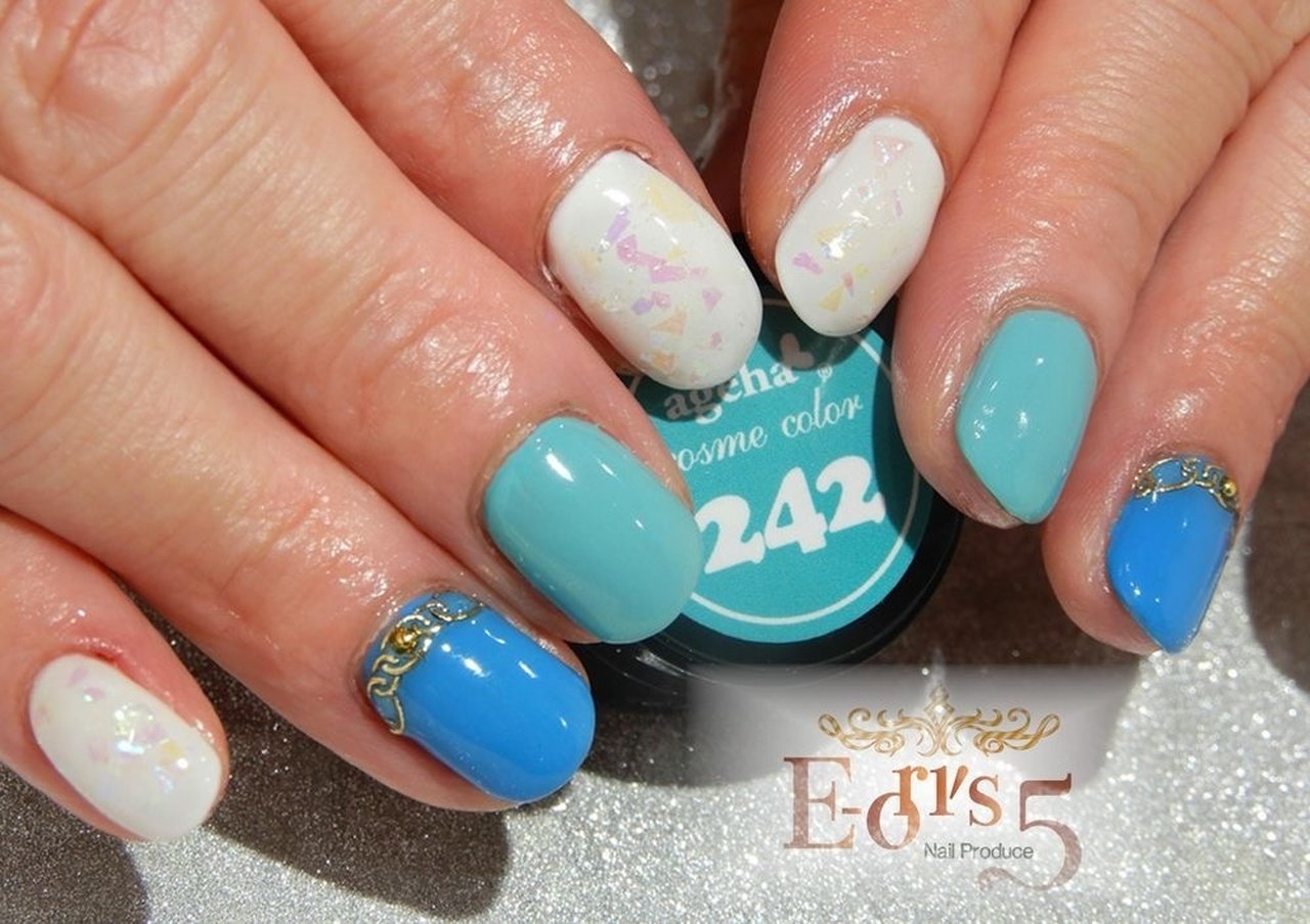 夏 海 リゾート ライブ ハンド E 5 N Pのネイルデザイン No ネイルブック