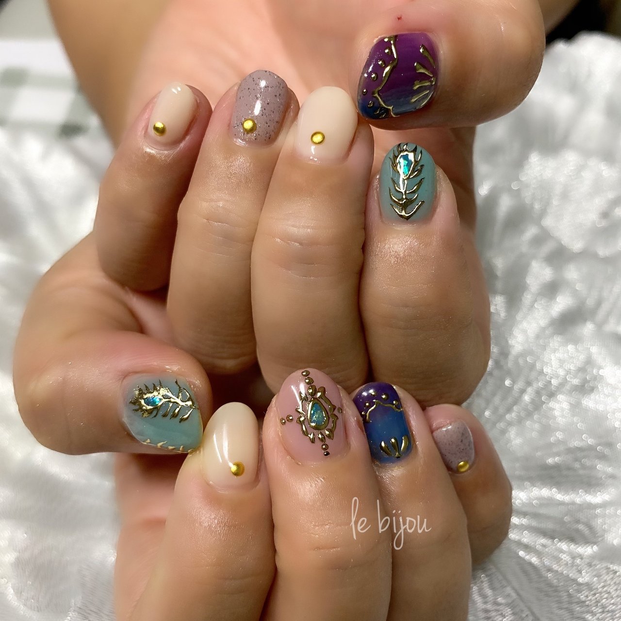 夏 リゾート パーティー 女子会 グラデーション Mayumi0411のネイルデザイン No ネイルブック