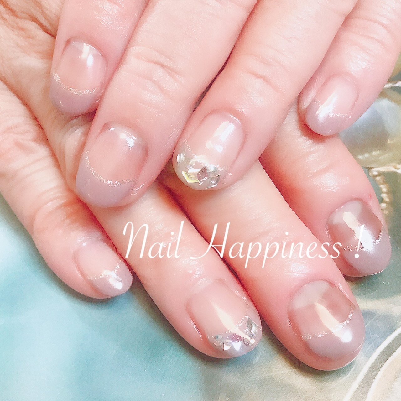 オールシーズン オフィス シンプル フレンチ グレージュ Nail Happiness ネイルハピネス ささきまきのネイル デザイン No ネイルブック