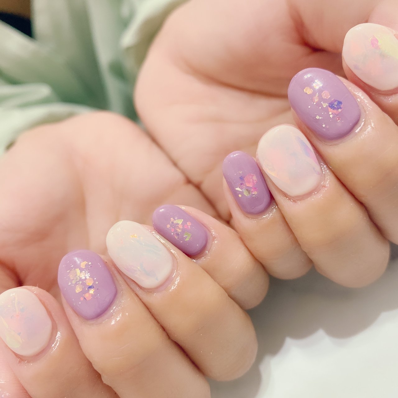 秋 オールシーズン デート 女子会 ハンド Leciel Nail 豊田市ネイルサロン のネイルデザイン No ネイルブック