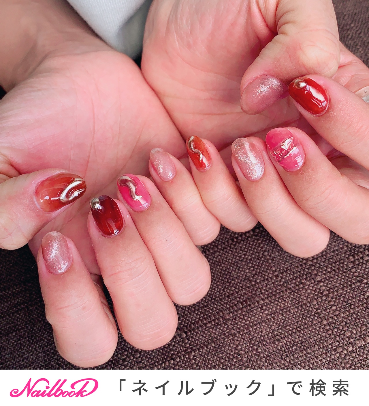 簡単ネイルアートのネイルデザイン ネイルブック