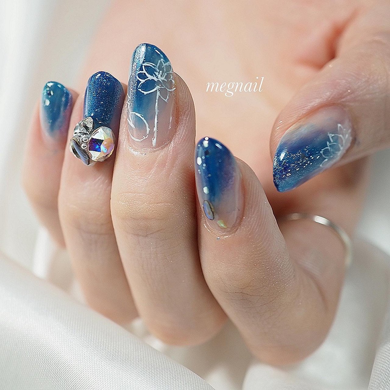 夏 秋 旅行 海 ハンド Megnailのネイルデザイン No ネイルブック