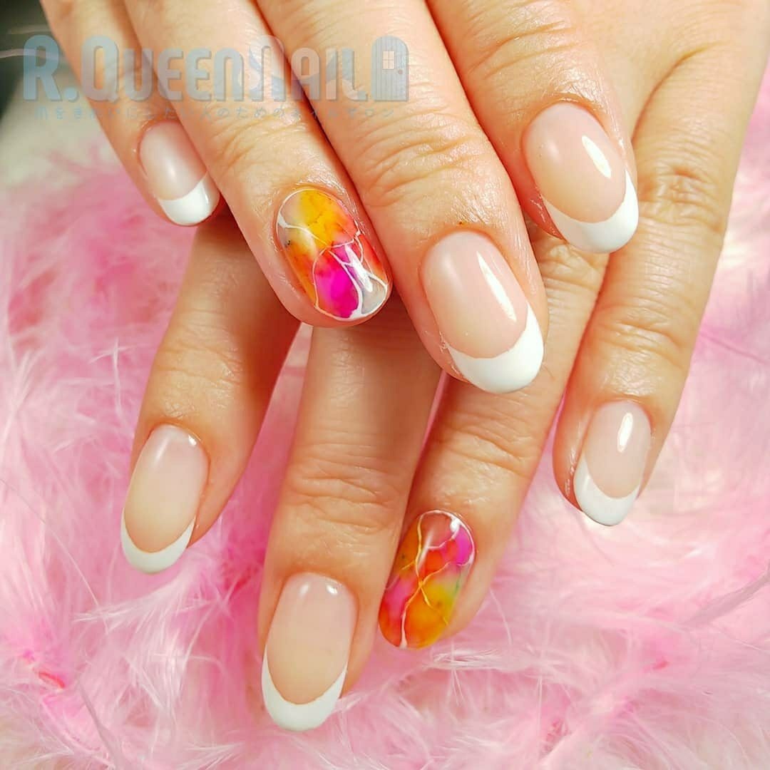 秋 オールシーズン オフィス デート ハンド 今村しほり 千葉 R Queennailのネイルデザイン No ネイルブック