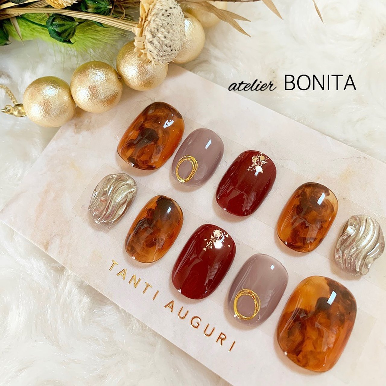 春 夏 秋 冬 ハンド Atelier Bonitaのネイルデザイン No ネイルブック