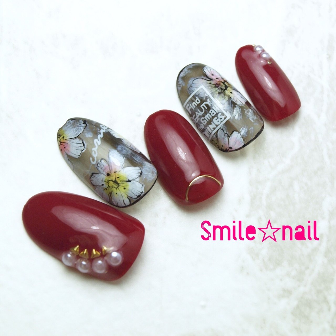 秋 パーティー デート 女子会 ハンド Smile Nailのネイルデザイン No ネイルブック