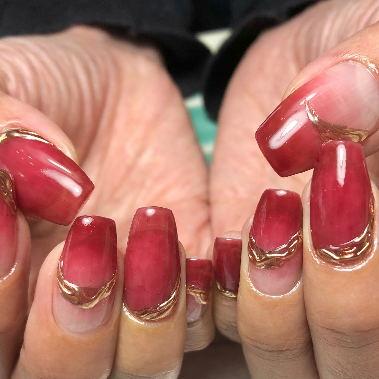 秋 オールシーズン パーティー デート ハンド Sugawara0107のネイルデザイン No ネイルブック