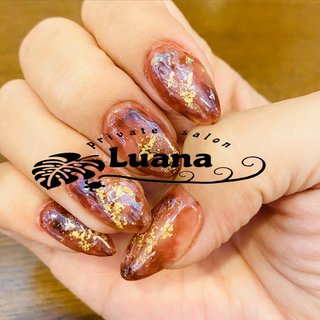 #セルフネイル#自宅サロン#秋仕様 #Luana #ネイルブック