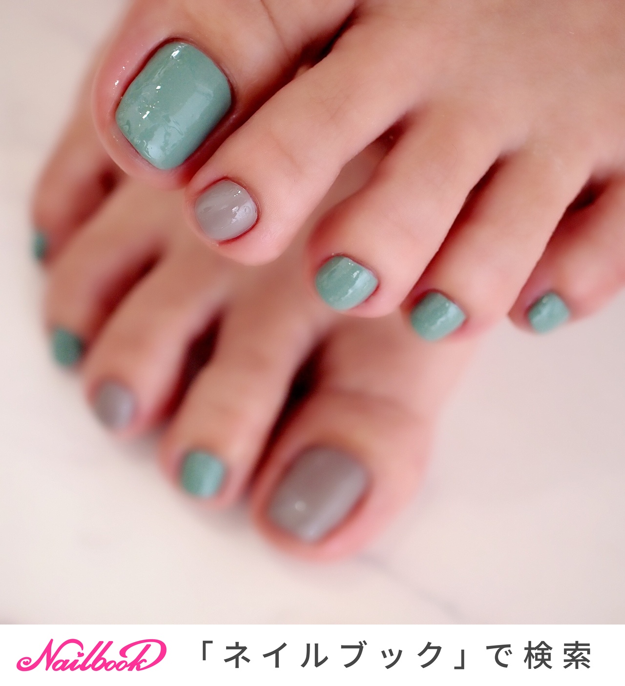 フット ペディキュア お客様 Muguet Nailsのネイルデザイン No ネイルブック