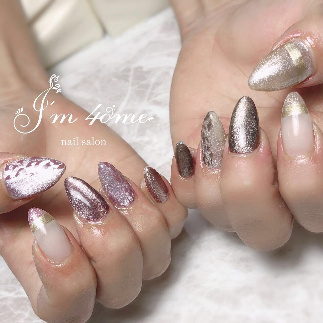 夏 秋 オフィス デート ハンド Hitomiのネイルデザイン No ネイルブック